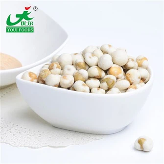 Соль - Запеченное покрытое горох - хрустящий и пикантный восторг